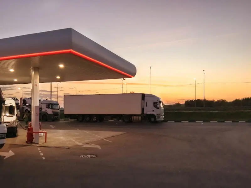 Commercial Business Soft Wash Gas Station