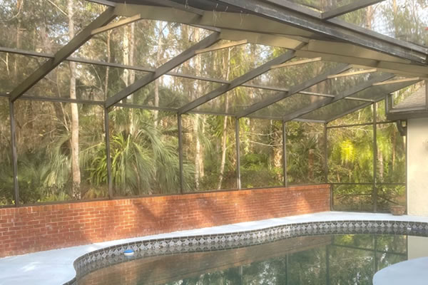Pool Enclosure Cleaning After